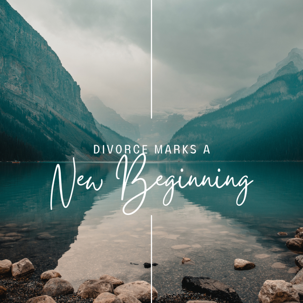 Divorce is a new beginning
